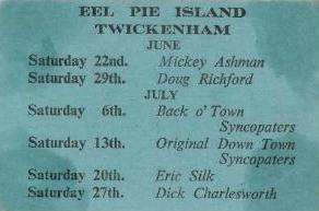 Eel Pie Island (June/July events 1963)